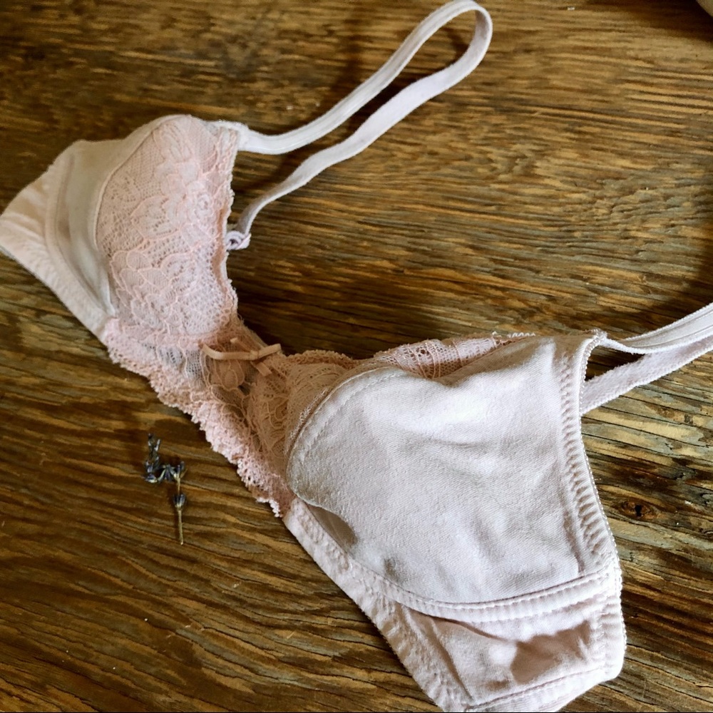 Forever 21 Pink Floral Bralette